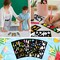 80 Pcs Summer Color Your Own Bookmarks with Ribbon Bulk DIY Coloring Crafts Beach Ice Cream Ocean Fruit Sun Bookmark Blank Paint Classroom Decorate for Teacher Student Summer